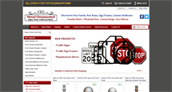 Desktop Screenshot of metalornamental.com